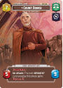 Count Dooku - Face of the Confederacy (SHOWCASE) : 262 TWILIGHT OF THE REPUBLIC - Star Wars Unlimited Single Card - Image 2