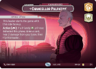 Chancellor Palpatine - Playing Both Sides (SHOWCASE) : 274 TWILIGHT OF THE REPUBLIC - Star Wars Unlimited Single Card