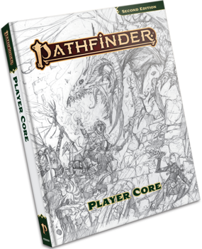 Pathfinder 2nd Edition: Player Core Sketch Edition Hardback
