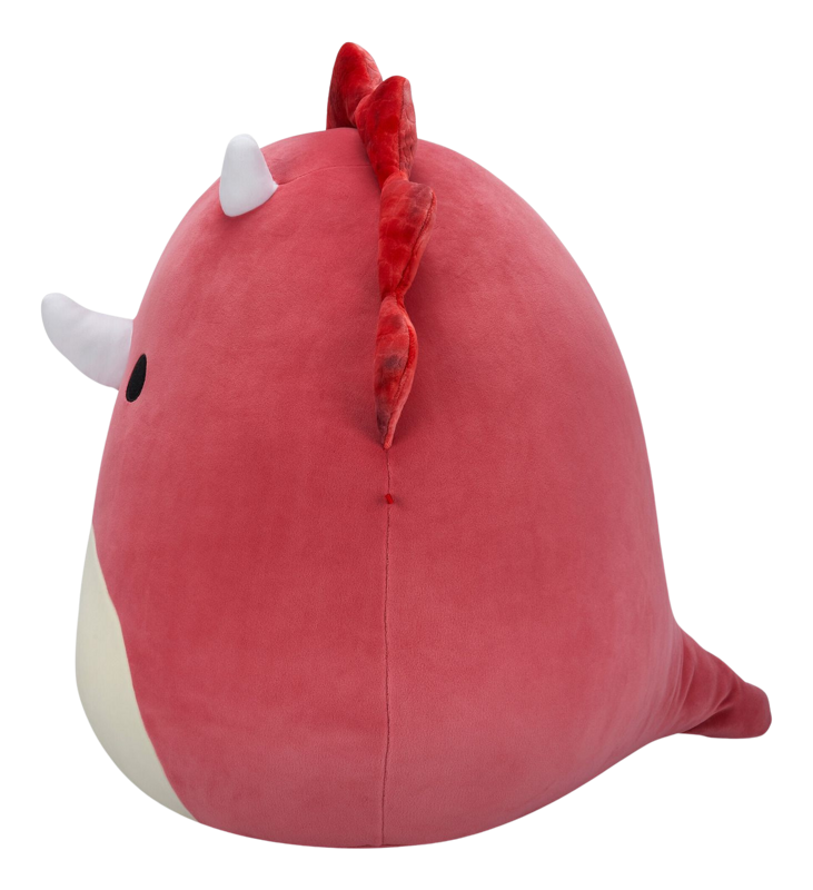 Squishmallow Tristan the Red Triceratops 20inch Plush