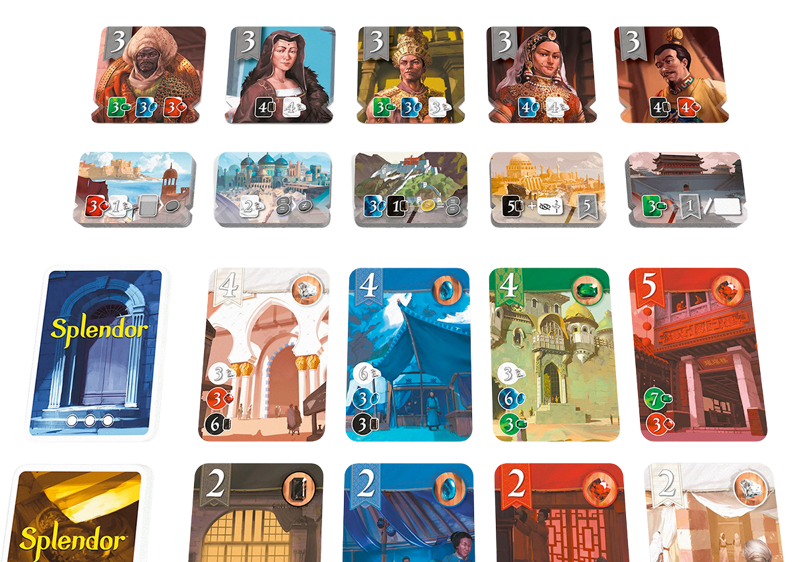 Splendor Box 2024 Splendor 2024 Edition: The Silk Road Expansion