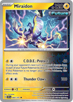 Miraidon single card from Pokemon