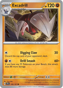 Excadrill single card from Pokemon