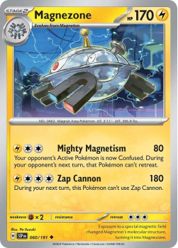 Magnezone single card from Pokemon