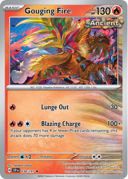 Gouging Fire single card from Pokemon