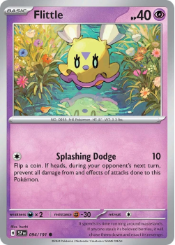 Flittle single card from Pokemon