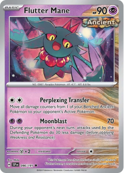 Flutter Mane single card from Pokemon