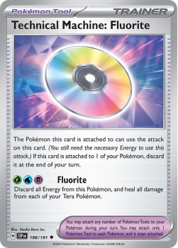 Technical Machine: Fluorite single card from Pokemon