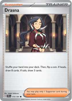 Drasna single card from Pokemon