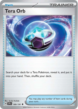 Tera Orb single card from Pokemon