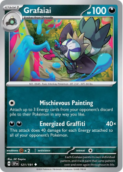 Grafaiai single card from Pokemon