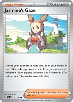 Jasmine's Gaze single card from Pokemon