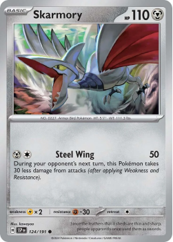 Skarmory single card from Pokemon