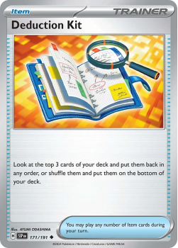 Deduction Kit single card from Pokemon
