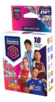 Women's Super League 2024/25 Sticker Collection Mega Multi Set