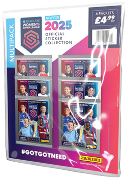 Women's Super League 2024/25 Sticker Collection Multi Pack