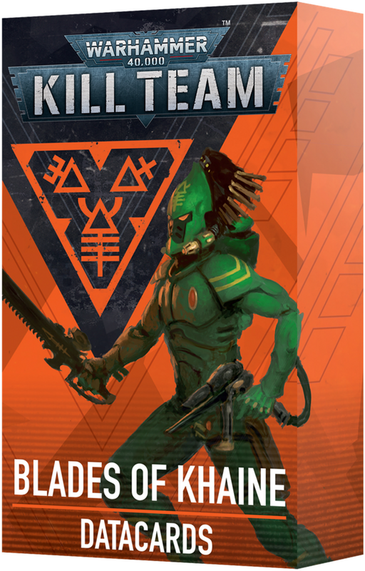 Kill Team : Blades of Khaine – Datacards