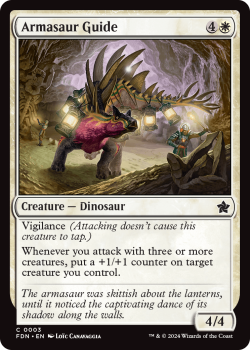 Armasaur Guide (FOIL) single card from Magic the Gathering