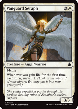 Vanguard Seraph (FOIL) single card from Magic the Gathering