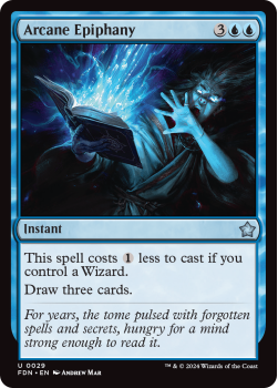 Arcane Epiphany single card from Magic the Gathering