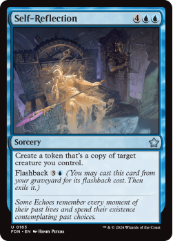 Self-Reflection single card from Magic the Gathering