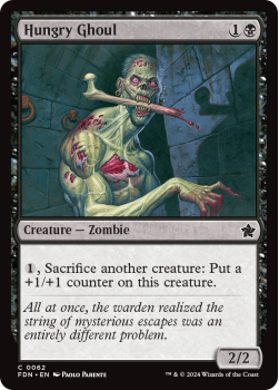 Hungry Ghoul (FOIL) single card from Magic the Gathering