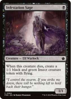 Infestation Sage single card from Magic the Gathering
