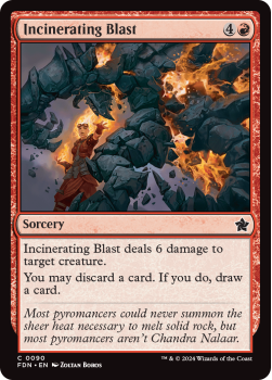 Incinerating Blast (FOIL) single card from Magic the Gathering