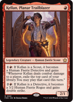 Kellan, Planar Trailblazer single card from Magic the Gathering