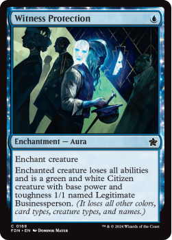 Witness Protection (FOIL) single card from Magic the Gathering