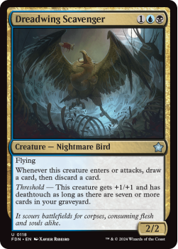 Dreadwing Scavenger single card from Magic the Gathering