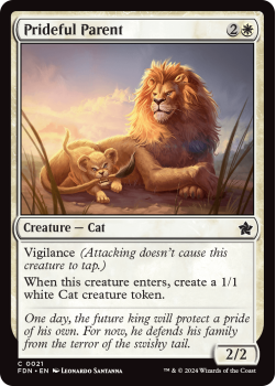 Prideful Parent (FOIL) single card from Magic the Gathering
