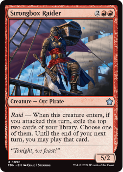 Strongbox Raider single card from Magic the Gathering