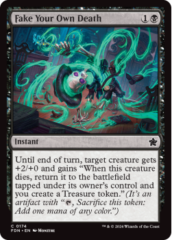 Fake Your Own Death (FOIL) single card from Magic the Gathering