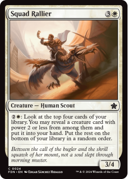 Squad Rallier (FOIL) single card from Magic the Gathering