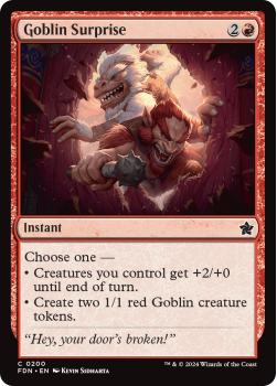 Goblin Surprise (FOIL) single card from Magic the Gathering