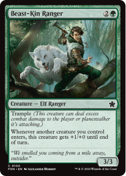 Beast-Kin Ranger (FOIL) single card from Magic the Gathering