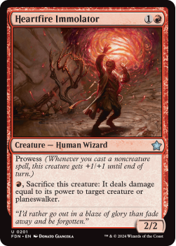 Heartfire Immolator single card from Magic the Gathering