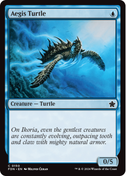 Aegis Turtle (FOIL) single card from Magic the Gathering