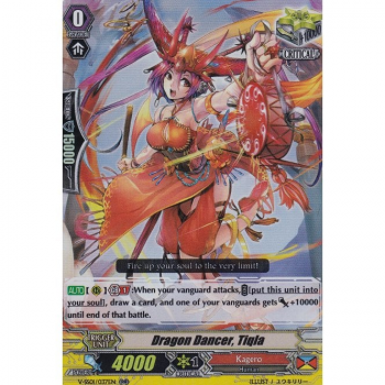 Dragon Dancer, Tikra : V-SS01-037 - Cardfight!! Vanguard Single Card