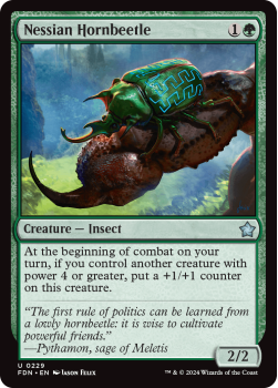 Nessian Hornbeetle single card from Magic the Gathering