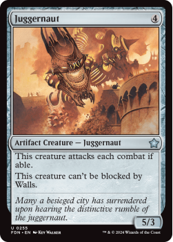 Juggernaut (FOIL) single card from Magic the Gathering