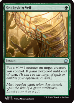 Snakeskin Veil single card from Magic the Gathering
