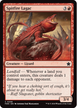 Spitfire Lagac (FOIL) single card from Magic the Gathering