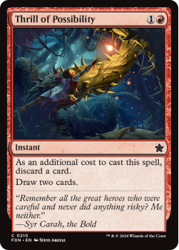 Thrill of Possibility (FOIL) single card from Magic the Gathering
