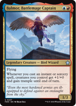 Balmor, Battlemage Captain single card from Magic the Gathering