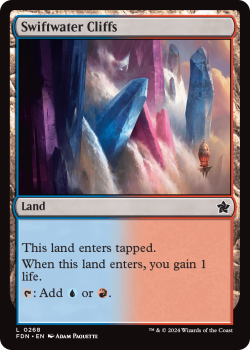 Swiftwater Cliffs single card from Magic the Gathering