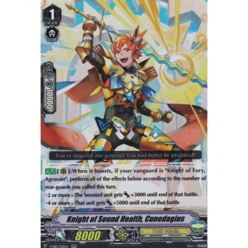 Knight of Sound Health, Cunedagius : V-EB10-012 - Cardfight!! Vanguard Single Card