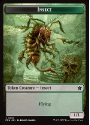 Zombie // Insect Token : 0012 FOUNDATIONS 2024 - Magic the Gathering Single Card - Image 2
