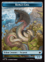 Koma's Coil // Scion of the Deep Token : 0007 FOUNDATIONS 2024 - Magic the Gathering Single Card
